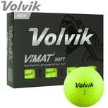 Volvik Vimat Soft Golfballen Lime 12 stuks Volvik Vimat Soft Golfballen Lime 12 stuks