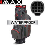 Big Max Aqua Sport 3 Waterproof Cartbag, antraciet/rood Big Max Aqua Sport 3 Waterproof Cartbag, antraciet/rood