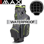 Big Max Aqua Sport 3 Waterproof Cartbag, zwart/grijs/lime Big Max Aqua Sport 3 Waterproof Cartbag, zwart/grijs/lime