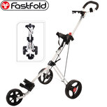 Fastfold Trimaster 3 Wiel Golftrolley, wit Fastfold Trimaster 3 Wiel Golftrolley, wit