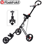 Fastfold Trimaster 3 Wiel Golftrolley, zwart Fastfold Trimaster 3 Wiel Golftrolley, zwart