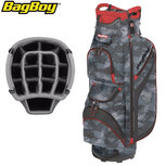 BagBoy DG Lite II TL Cartbag, camouflage/rood BagBoy DG Lite II TL Cartbag, camouflage/rood