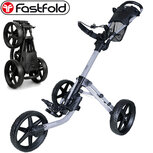 Fastfold Mission 5.0 Golftrolley, mat grijs Fastfold Mission 5.0 Golftrolley, mat grijs