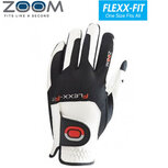Zoom One Size Fits All Junior golfhandschoen, zwart/wit Zoom One Size Fits All Junior golfhandschoen, zwart/wit
