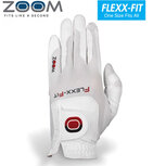 Zoom One Size Fits All Dames Golfhandschoen, wit Zoom One Size Fits All Dames Golfhandschoen, wit