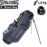 Spalding SP3 Standbag Golftas, grijsgroen/lichtblauw Spalding SP3 Standbag Golftas, grijsgroen/lichtblauw