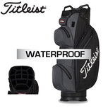 Titleist StaDry Waterproof Cartbag, zwart/grijs Titleist StaDry Waterproof Cartbag, zwart/grijs