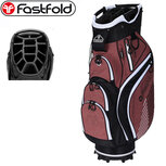 Fastfold C9.5 Jeans Cartbag Golftas, rood/zwart Fastfold C9.5 Jeans Cartbag Golftas, rood/zwart