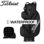 Titleist StaDry Waterproof Cartbag, zwart Titleist StaDry Waterproof Cartbag, zwart