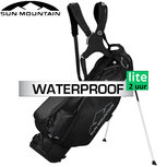 Sun Mountain Eco Lite 14-Vaks Standbag, zwart Sun Mountain Eco Lite 14-Vaks Standbag, zwart