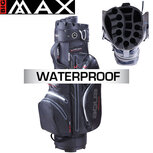 Big Max Aqua Silencio 3 Waterproof Cartbag, zwart Big Max Aqua Silencio 3 Waterproof Cartbag, zwart