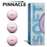 Pinnacle Soft Pink Golfballen Sleeve 3 Stuks Pinnacle Soft Pink Golfballen Sleeve 3 Stuks