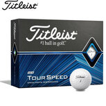 Titleist Tour Speed golfballen 12 Stuks Titleist Tour Speed golfballen 12 Stuks