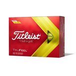 Titleist TruFeel 2022 Geel golfballen 12 Stuks Titleist TruFeel 2022 Geel golfballen 12 Stuks