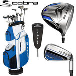 Cobra Fly-XL Complete Set Heren Graphite Cartbag Blauw Cobra Fly-XL Complete Set Heren Graphite Cartbag Blauw
