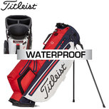 Titleist Players 4 Plus Stadry Standbag Golftas, rood/wit/navy Titleist Players 4 Plus Stadry Standbag Golftas, rood/wit/navy