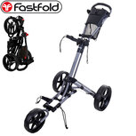 Fastfold Trike 2.0 Golftrolley, mat grijs Fastfold Trike 2.0 Golftrolley, mat grijs