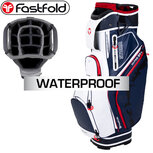 Fastfold Storm Ultra Dry Cartbag, navy/wit/rood Fastfold Storm Ultra Dry Cartbag, navy/wit/rood