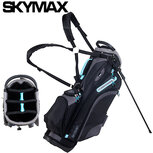 Skymax LW Standbag Golftas, zwart/lichtblauw Skymax LW Standbag Golftas, zwart/lichtblauw