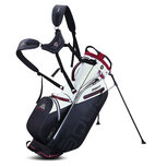 Big Max Aqua 8 Standbag Golftas, zwart/wit/bordeaux rood Big Max Aqua 8 Standbag Golftas, zwart/wit/bordeaux rood