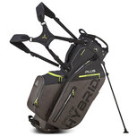 Big Max Dri Lite Hybrid Plus Standbag Golftas, grijs/lime Big Max Dri Lite Hybrid Plus Standbag Golftas, grijs/lime