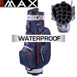 Big Max Aqua Silencio 3 Waterproof Cartbag, navy/rood Big Max Aqua Silencio 3 Waterproof Cartbag, navy/rood