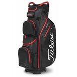 Titleist Cart 14 StaDry Waterproof Cartbag, zwart/rood Titleist Cart 14 StaDry Waterproof Cartbag, zwart/rood