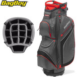 BagBoy DG Lite II TL Cartbag, antraciet/rood BagBoy DG Lite II TL Cartbag, antraciet/rood