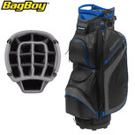 BagBoy DG Lite II TL Cartbag, zwart/grijs/blauw BagBoy DG Lite II TL Cartbag, zwart/grijs/blauw