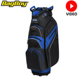 BagBoy Lite Rider PRO Cartbag, zwart/blauw BagBoy Lite Rider PRO Cartbag, zwart/blauw