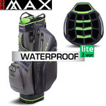 Big Max Dri Lite Tour Cartbag, zwart/grijs/lime Big Max Dri Lite Tour Cartbag, zwart/grijs/lime
