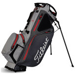 Titleist Hybrid 14 StaDry Standbag Golftas, grijs/rood Titleist Hybrid 14 StaDry Standbag Golftas, grijs/rood