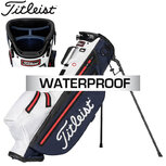 Titleist Players 4 Stadry Standbag Golftas, navy/wit/rood Titleist Players 4 Stadry Standbag Golftas, navy/wit/rood