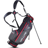 Big Max DriLite Seven Waterproof 2023 Standbag Golftas, zwart/rood Big Max DriLite Seven Waterproof 2023 Standbag Golftas, zwart/rood