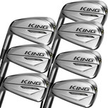 Cobra King Forged Tec Iron Set 5-GW Stiff Flex Staal +0,5inch - LINKS Cobra King Forged Tec Iron Set 5-GW Stiff Flex Staal +0,5inch - LINKS