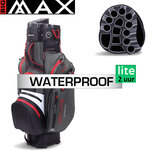Big Max Dri Lite Silencio 2 Cartbag, Grijs/Zwart/Rood Big Max Dri Lite Silencio 2 Cartbag, Grijs/Zwart/Rood