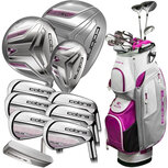 Cobra Fly-XL Complete Set Dames Graphite Cartbag Paars Cobra Fly-XL Complete Set Dames Graphite Cartbag Paars