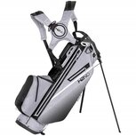 Sun Mountain H2NO 2.0 Waterproof 14-Vaks Standbag, grijs/zwart/wit OP=OP Sun Mountain H2NO 2.0 Waterproof 14-Vaks Standbag, grijs/zwart/wit OP=OP