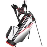 Sun Mountain H2NO 2.0 Waterproof 14-Vaks Standbag, wit/zwart/rood OP=OP Sun Mountain H2NO 2.0 Waterproof 14-Vaks Standbag, wit/zwart/rood OP=OP