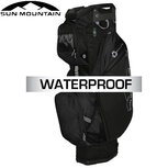 Sun Mountain H2NO ECO Lite Waterproof 14-Vaks Cartbag, zwart OP=OP Sun Mountain H2NO ECO Lite Waterproof 14-Vaks Cartbag, zwart OP=OP