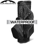 Sun Mountain H2NO Lite Waterproof 14-Vaks Cartbag, zwart OP=OP Sun Mountain H2NO Lite Waterproof 14-Vaks Cartbag, zwart OP=OP