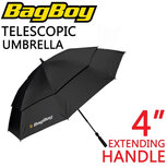 BagBoy XL UV Golfparaplu, 110 cm Lengte, zwart BagBoy XL UV Golfparaplu, 110 cm Lengte, zwart