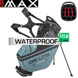 Big Max DriLite Hybrid Tour Standbag Golftas, blauw/grijs OP=OP Big Max DriLite Hybrid Tour Standbag Golftas, blauw/grijs OP=OP