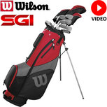 Wilson Prostaff SGI Complete Golfset Heren Staal Zonder Driver Wilson Prostaff SGI Complete Golfset Heren Staal Zonder Driver
