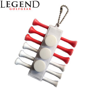 SALE - Legend Tee Houder Set met Plastic Tees SALE - Legend Tee Houder Set met Plastic Tees