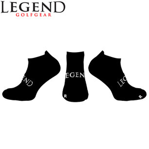 SALE - Legend Golfsokken, zwart