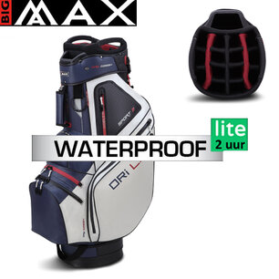 EXTRA LAGE PRIJS! Big Max Dri Lite Sport 2 Cartbag, navy/zilver