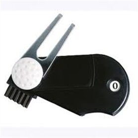 Legend 4 in 1, Pitchfork-Scorecounter-Borstel-Marker in een 