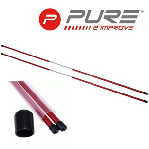 Pure2improve Alignment Tour Sticks - Lengte 122 cm