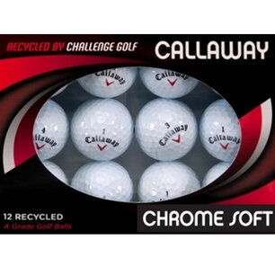 Callaway Chrome Soft AA-kwaliteit Recycled golfballen  Callaway Chrome Soft AA-kwaliteit Recycled golfballen